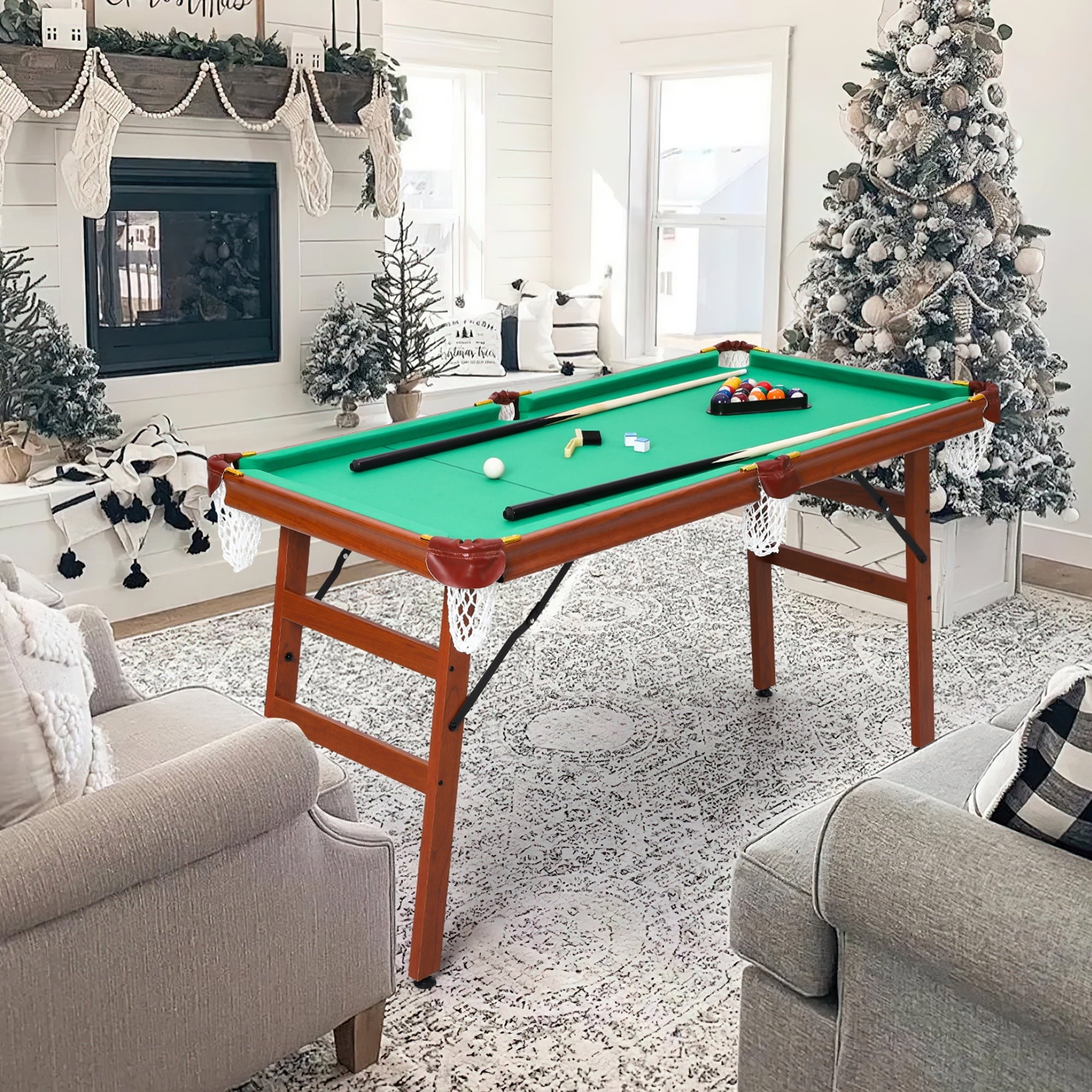 Modern Slate Pool Table - From Where - 