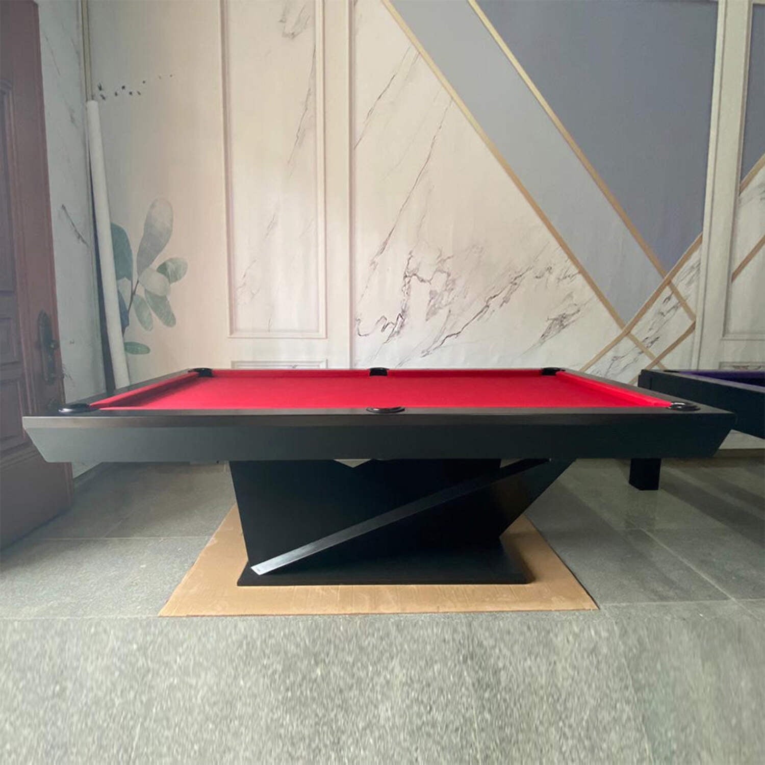 Modern Slate Pool Table - From Where - 