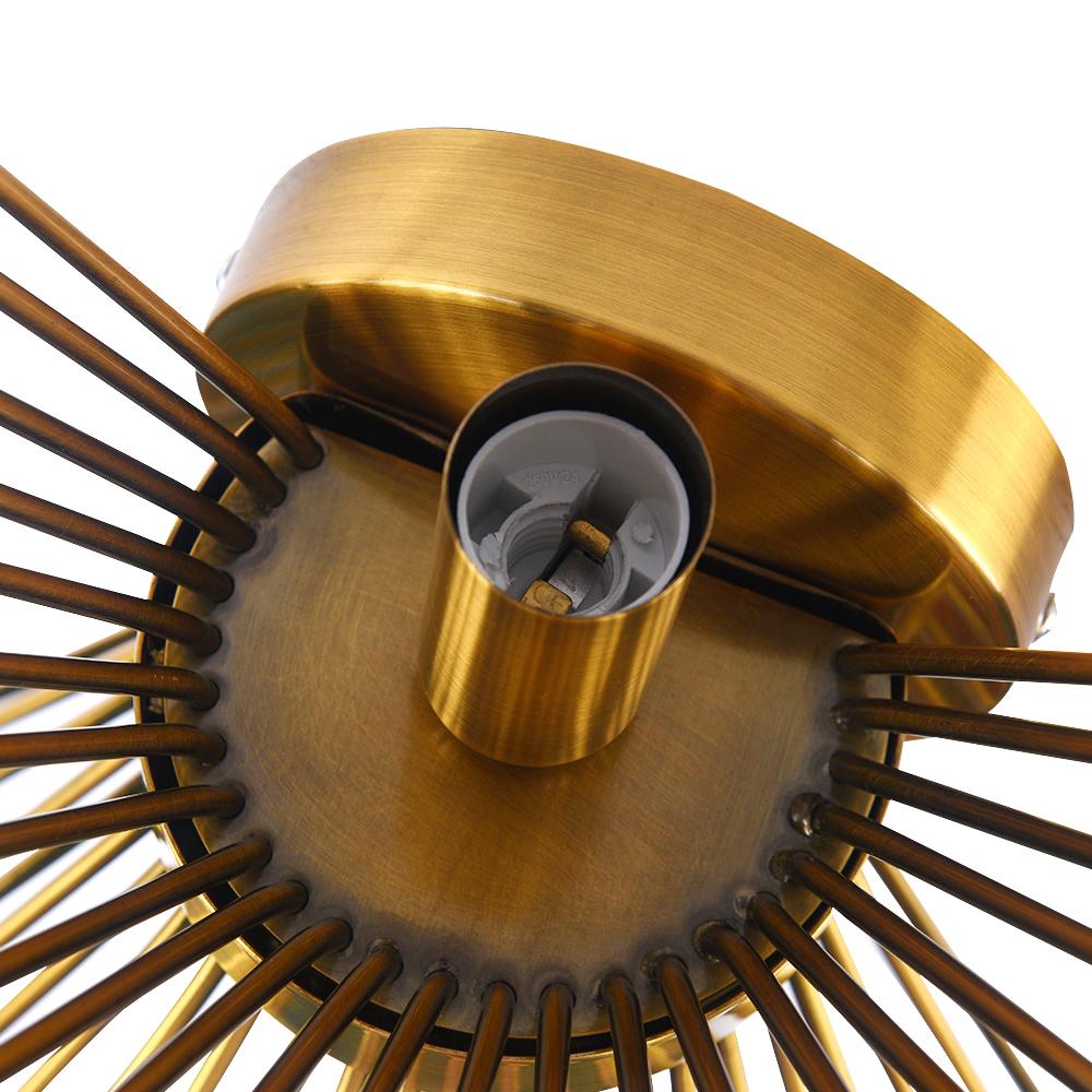 Modern Starburst Brass Wall Sconce - From Where - 