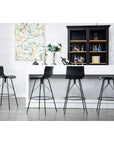 Modern Swivel Bar Stools (Set of 4) - From Where - 