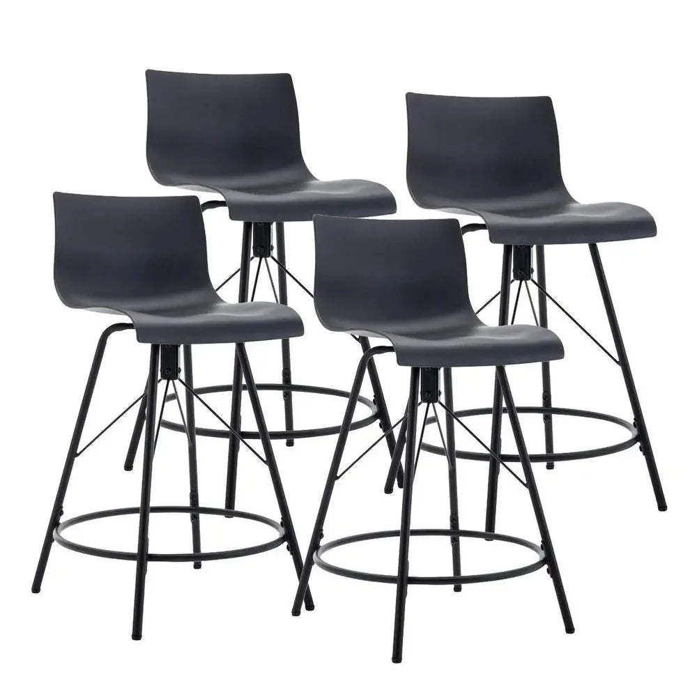 Modern Swivel Bar Stools (Set of 4) - From Where - 
