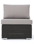 Modern Wicker Chaise Lounge - From Where - 
