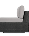 Modern Wicker Chaise Lounge - From Where - 