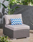 Modern Wicker Chaise Lounge - From Where - 