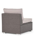 Modern Wicker Chaise Lounge - From Where - 