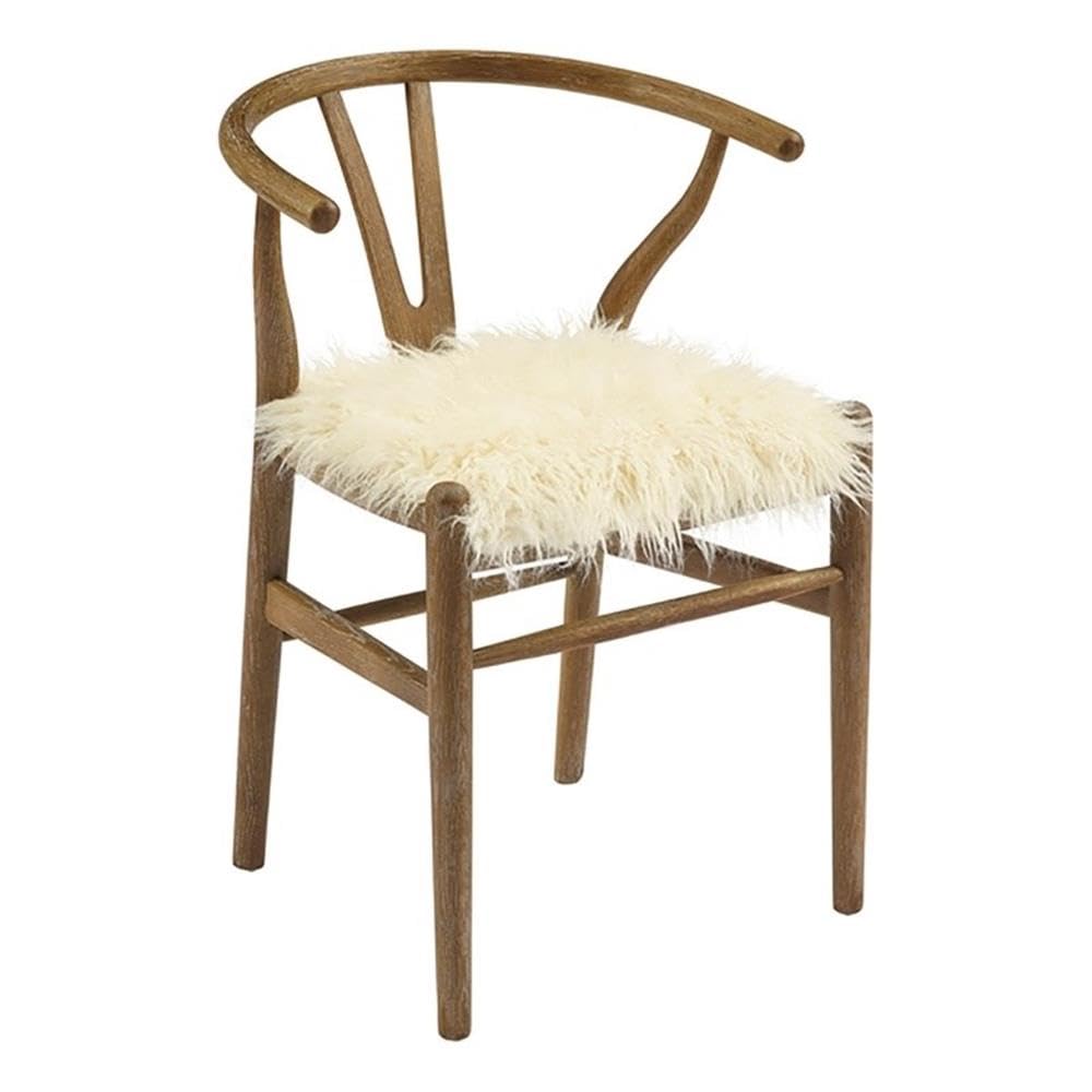 Modern Wood Wishbone Chair - From Where - 