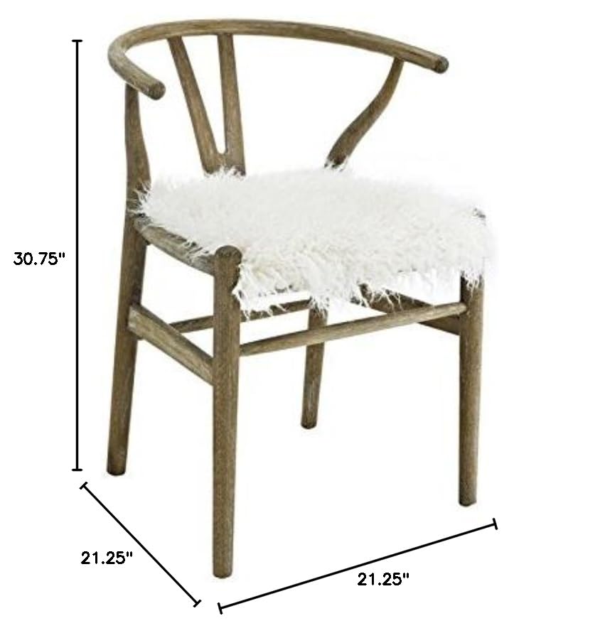 Modern Wood Wishbone Chair - From Where - 