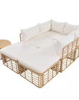 ModernLuxe Rattan Sectional Sofa Set - From Where - 