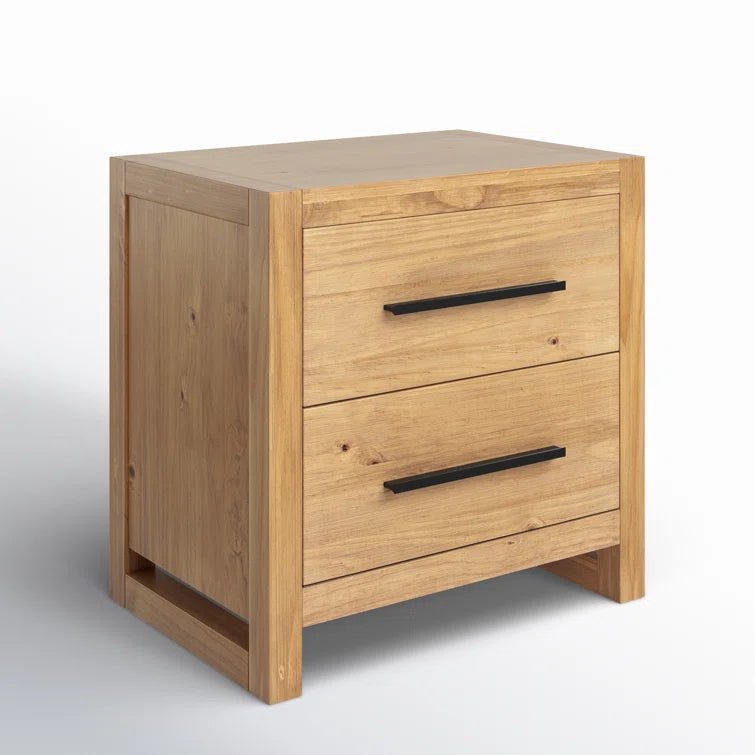 Modica 26" Solid Wood Nightstand - From Where - 