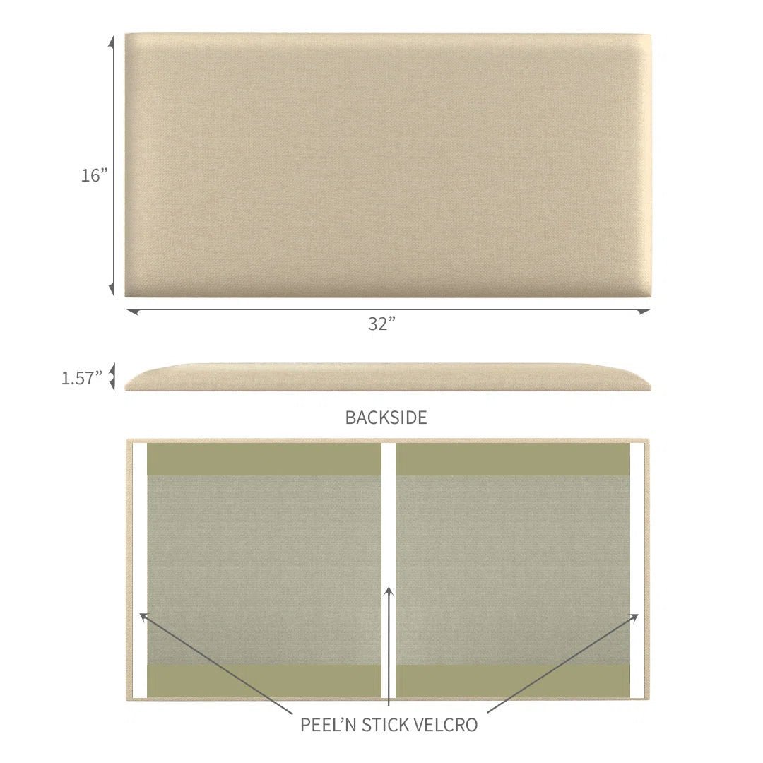 Modular Upholstered Wall Paneling - From Where - 