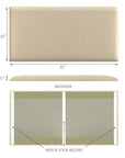 Modular Upholstered Wall Paneling - From Where - 