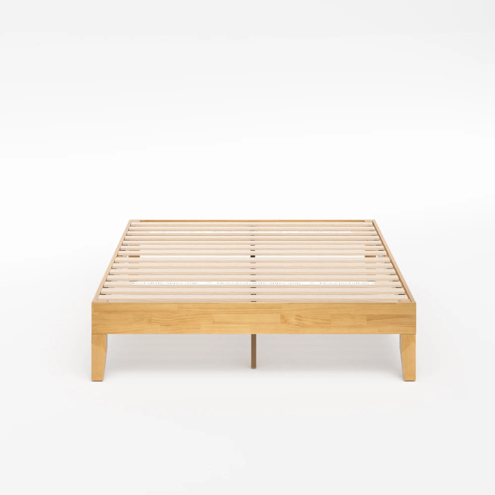 Moiz Deluxe Wood Platform Bed Frame - From Where Finds - 