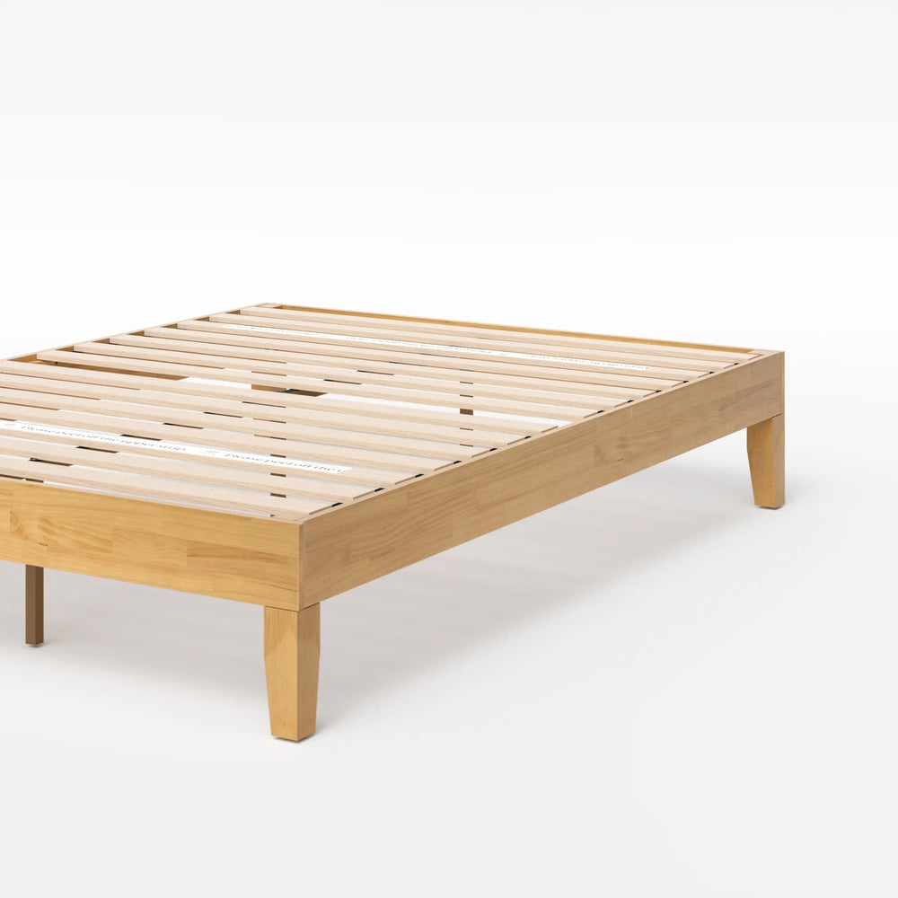 Moiz Deluxe Wood Platform Bed Frame - From Where Finds - 