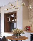 Molecules Sputnik Chandelier - From Where - 