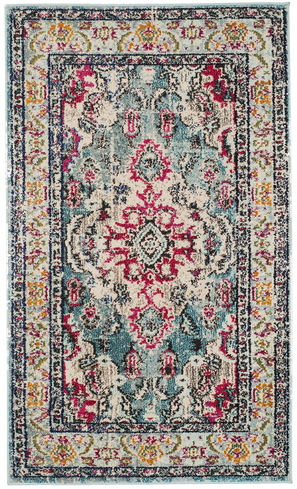 Monaco Collection Boho Chic Area Rug - From Where - 
