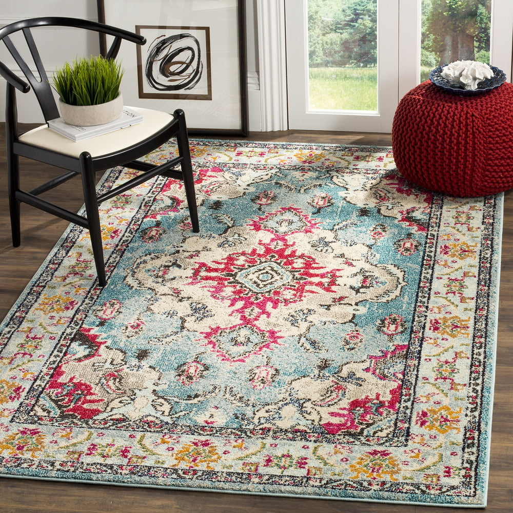 Monaco Collection Boho Chic Area Rug - From Where - 