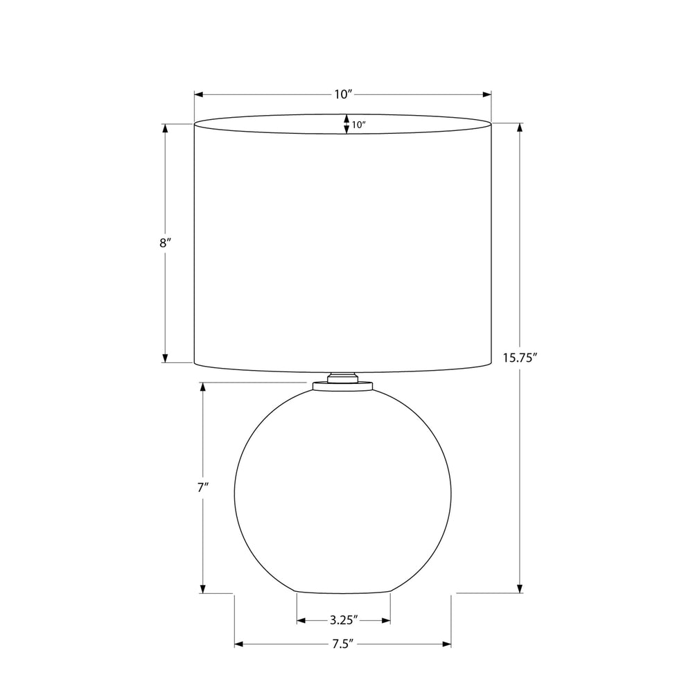 Monarch Specialties Lighting Table Lamp - From Where - 