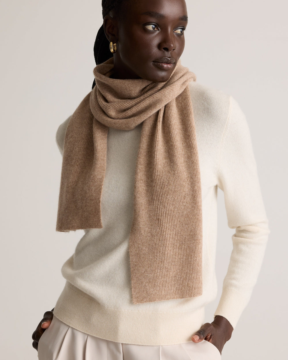 Mongolian Cashmere Scarf - From Where Finds -