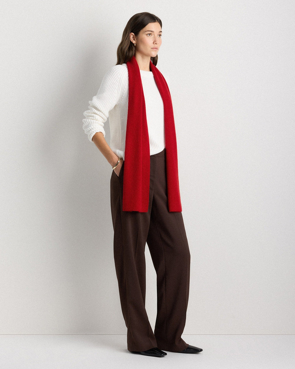 Mongolian Cashmere Scarf - From Where Finds -