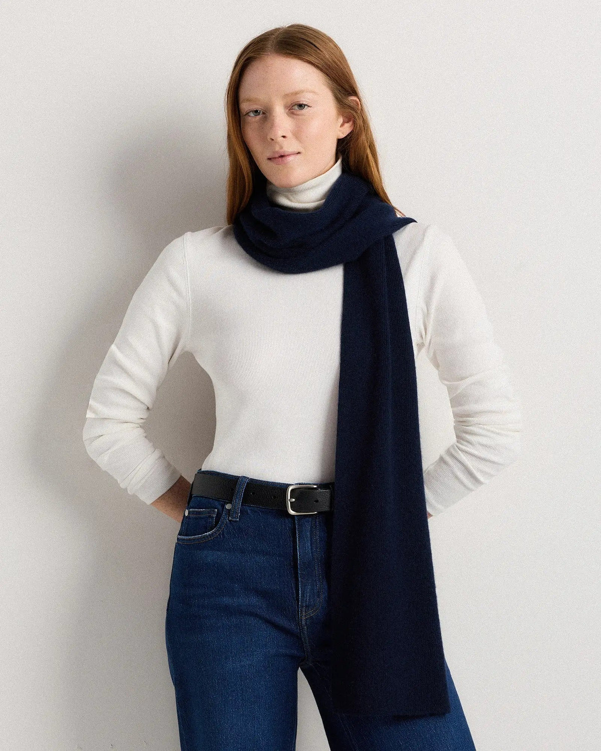 Mongolian Cashmere Scarf - From Where Finds -