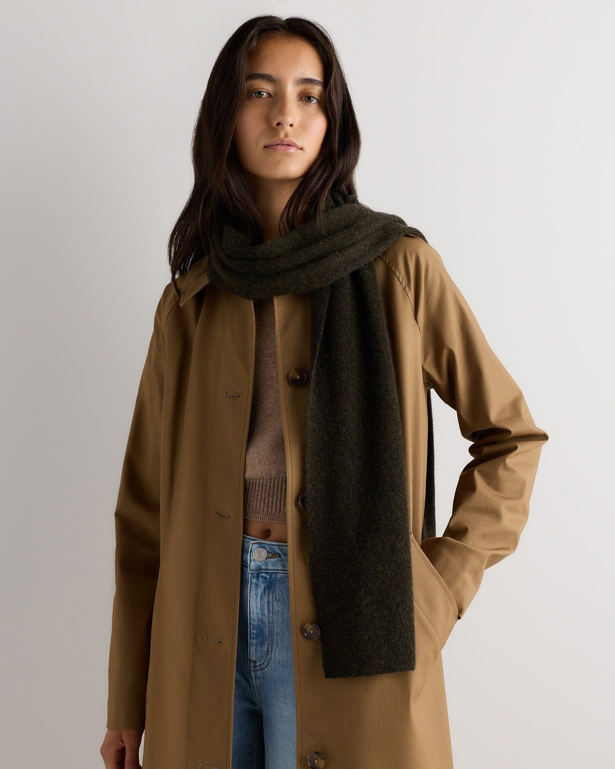Mongolian Cashmere Scarf - From Where Finds -