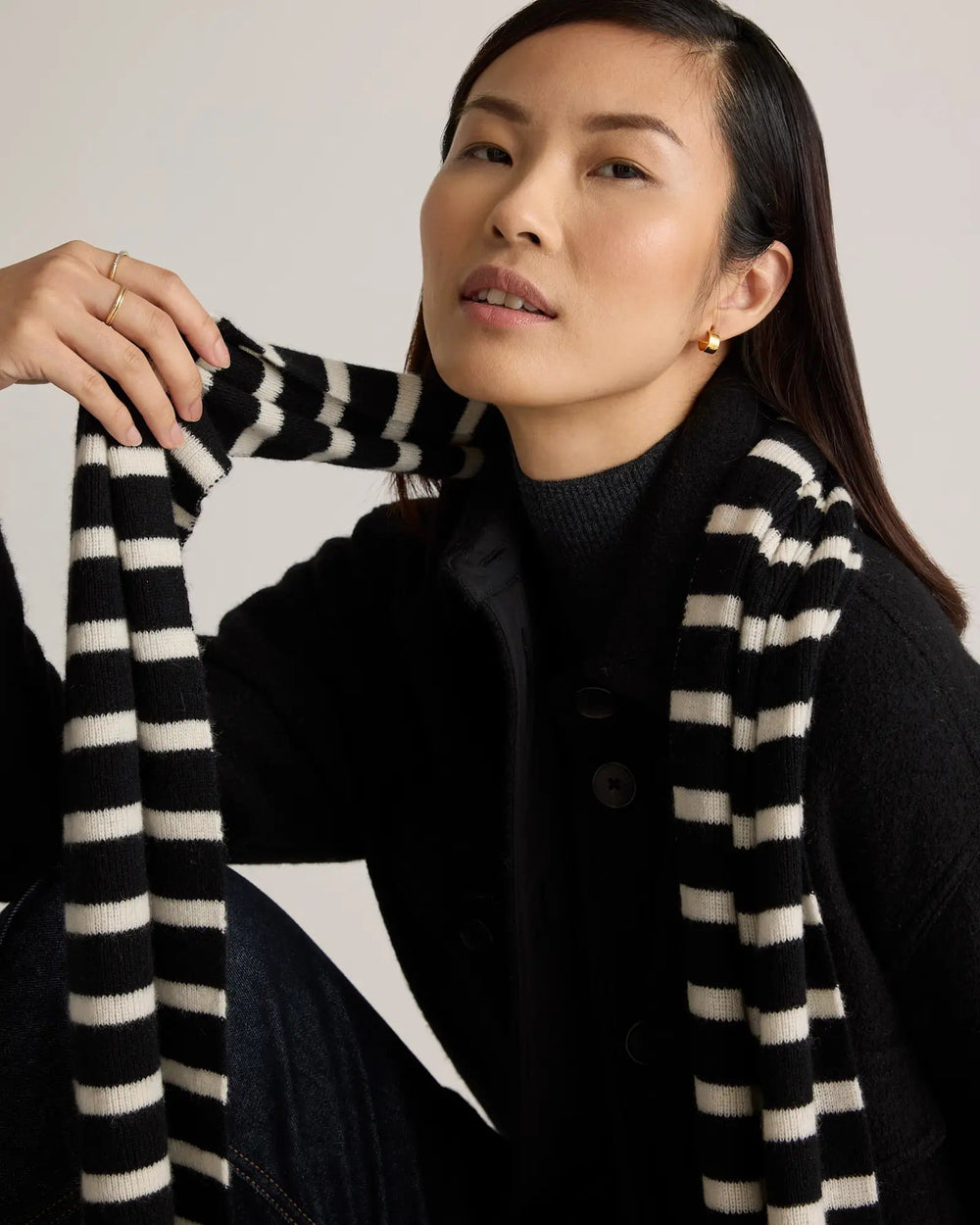 Mongolian Cashmere Scarf - From Where Finds -