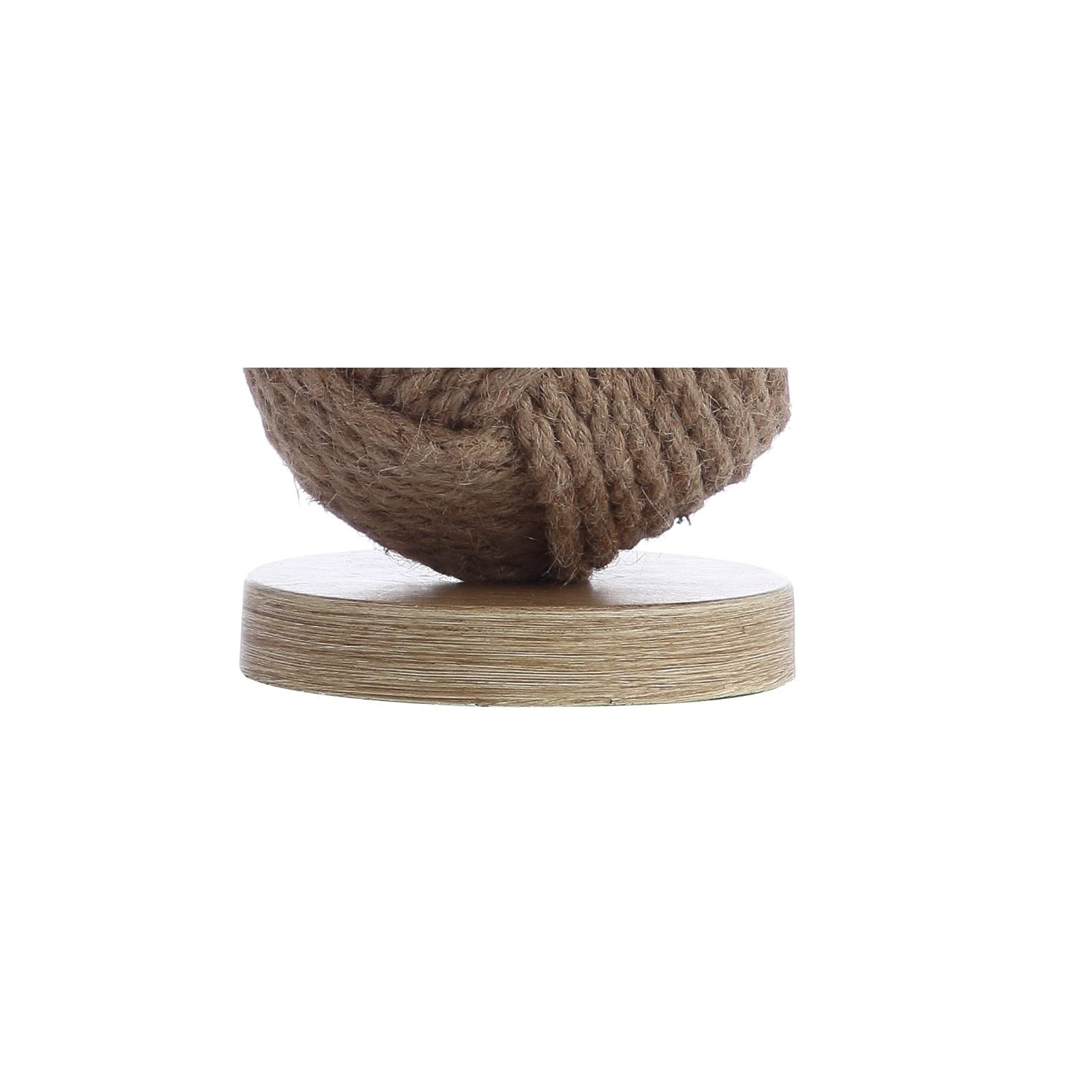 Monkey Fist 18" Rope Ball Table Lamp - From Where - 