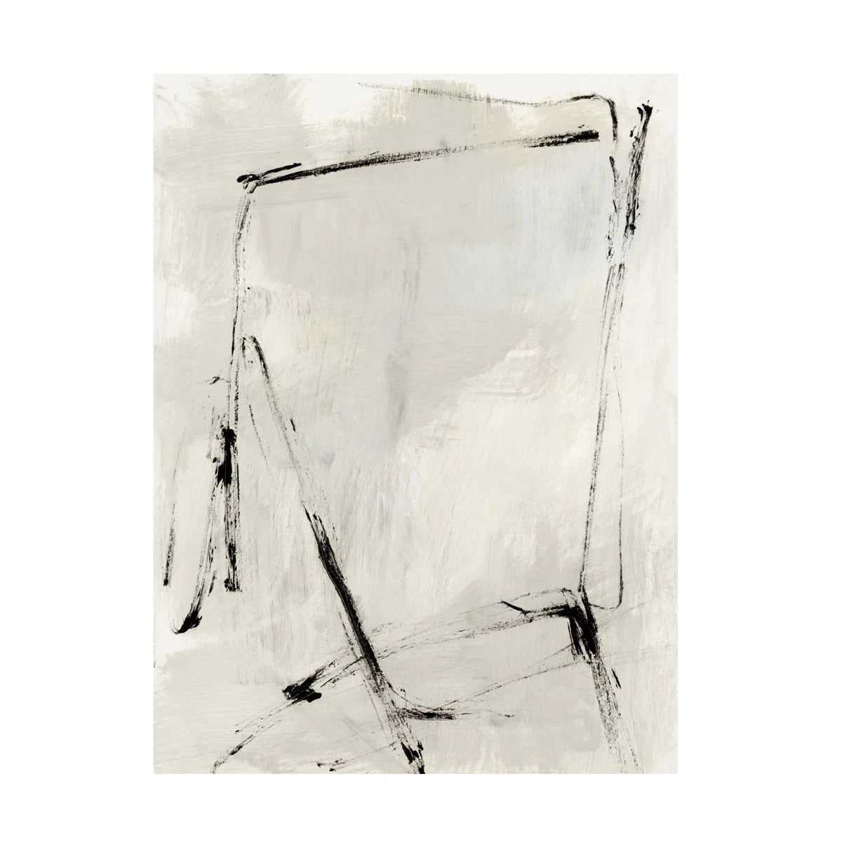 Monochromatic Motion Canvas Wall Art - From Where - 