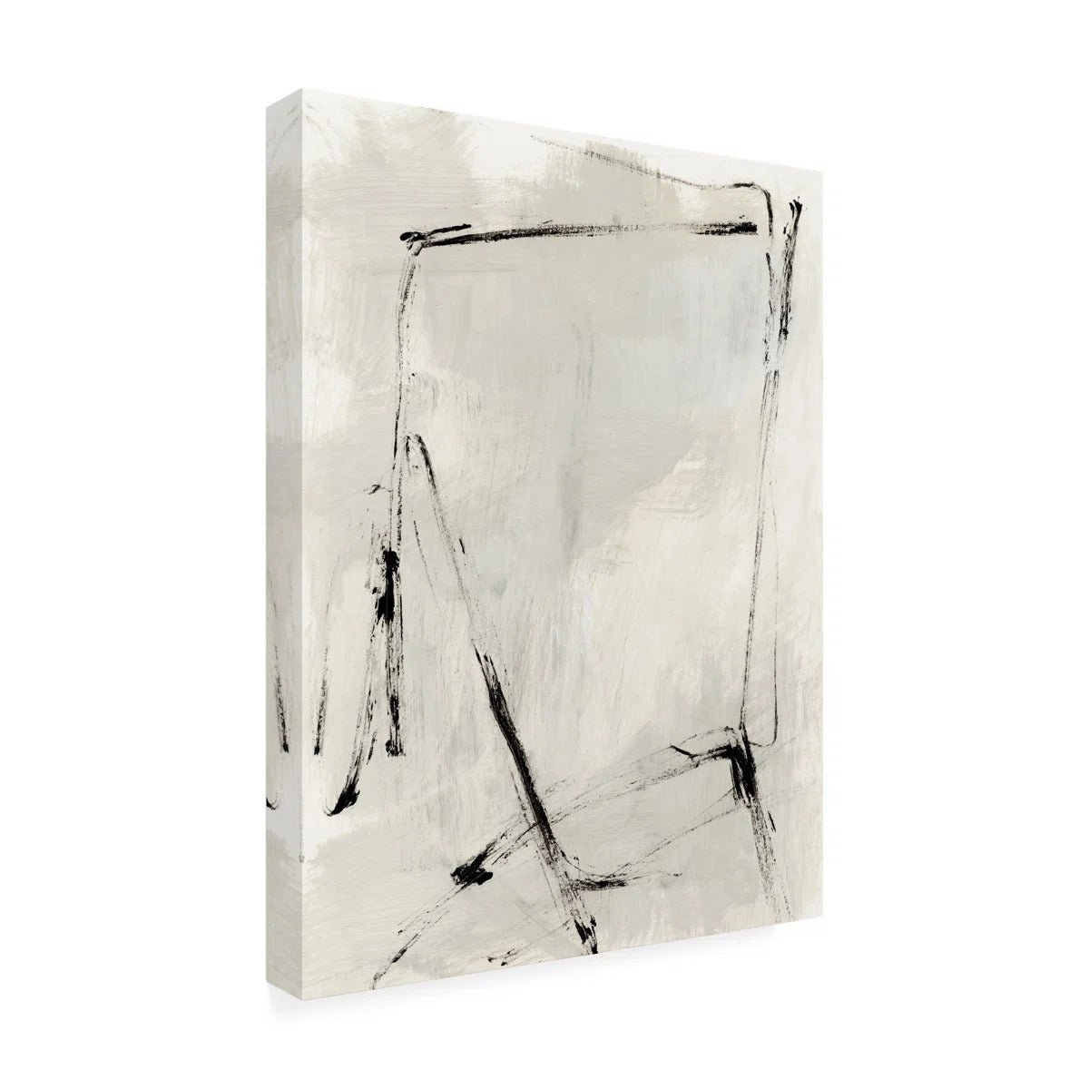 Monochromatic Motion Canvas Wall Art - From Where - 