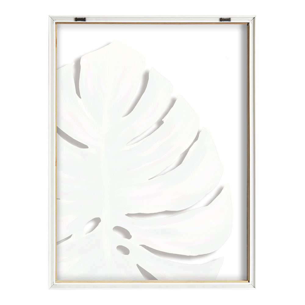 Monstera Framed Glass Wall Art - From Where - 