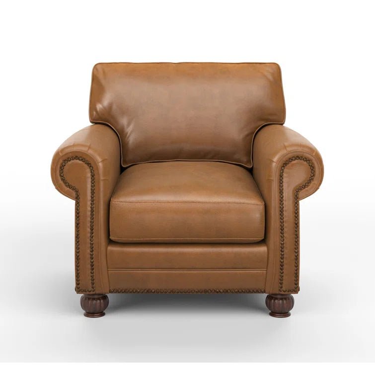 Montana Upholstered Chair with Ottoman - From Where - 