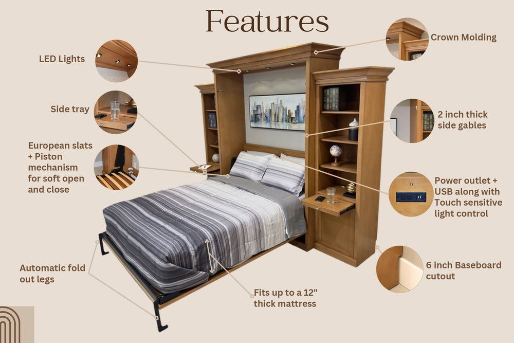 Monte Carlo Wall Bed