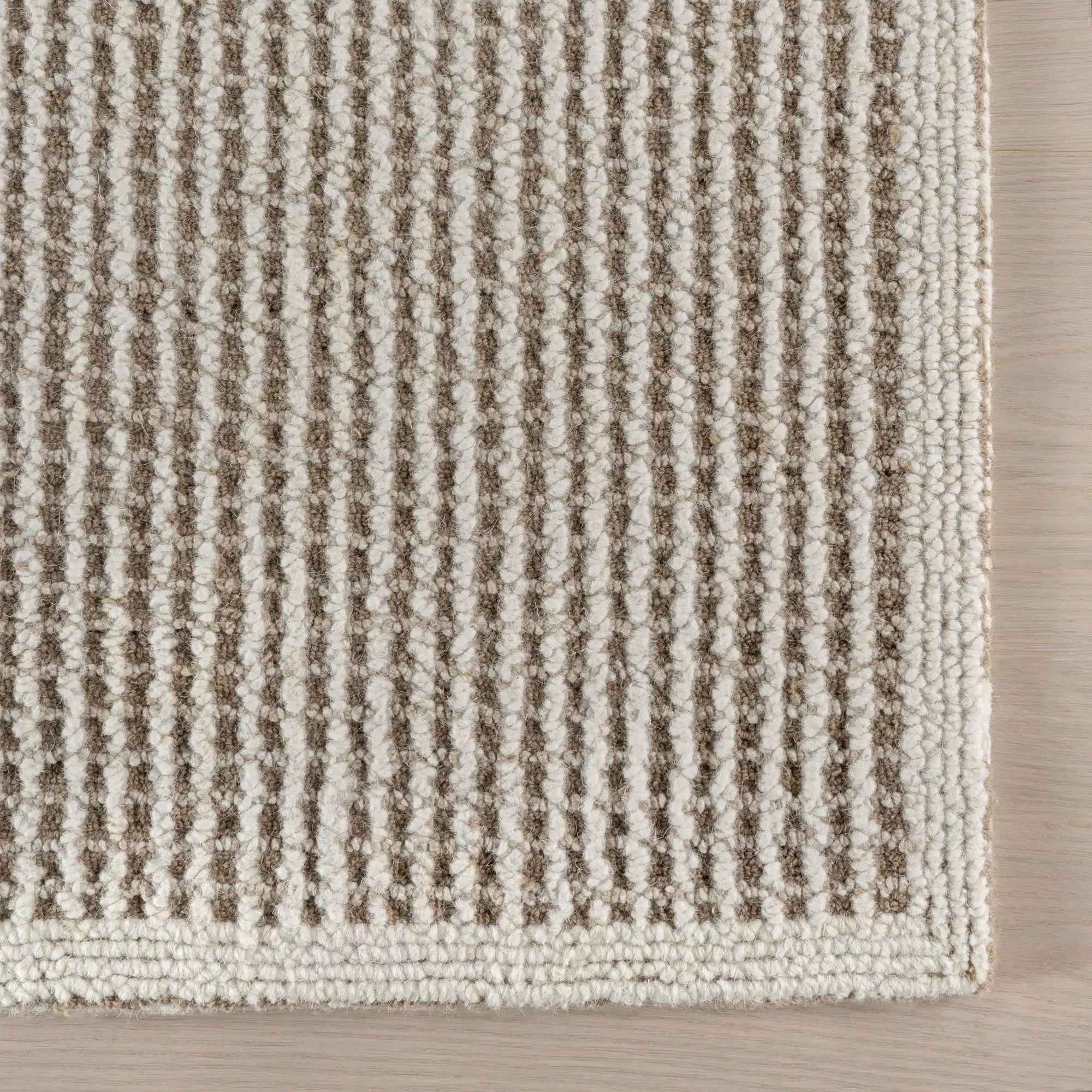 Montecito Tiled Wool Rug - From Where Finds -