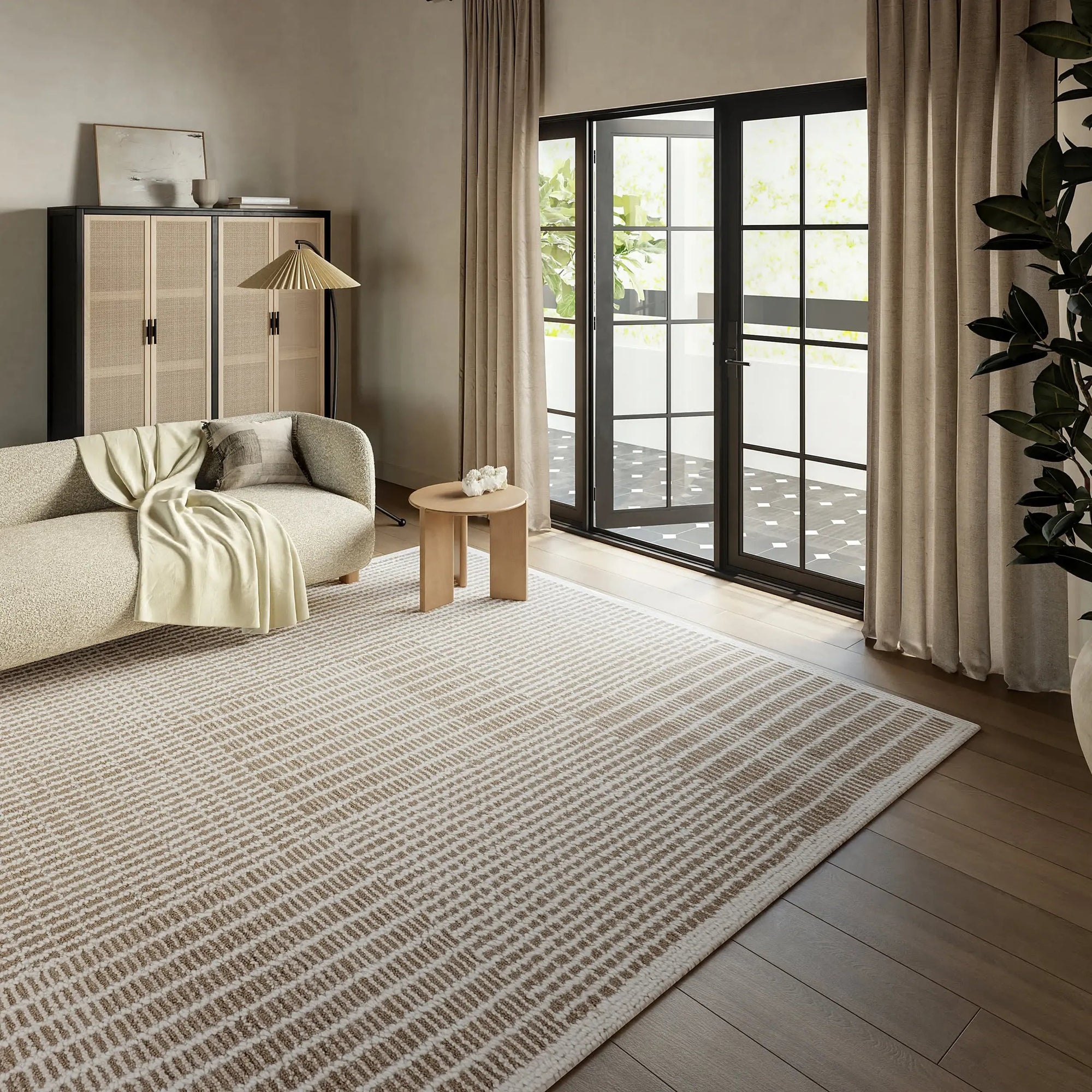 Montecito Tiled Wool Rug - From Where Finds - 