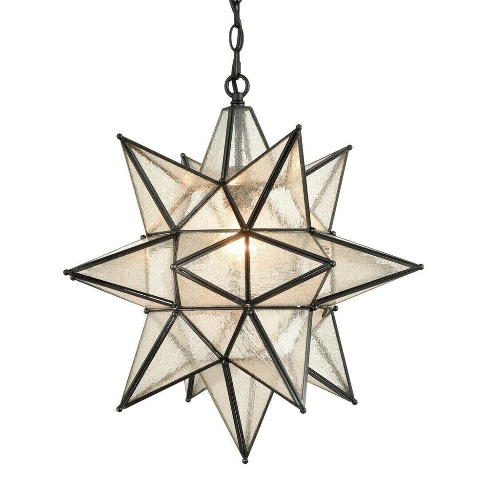 Moravian Star Pendant Chandelier - From Where -