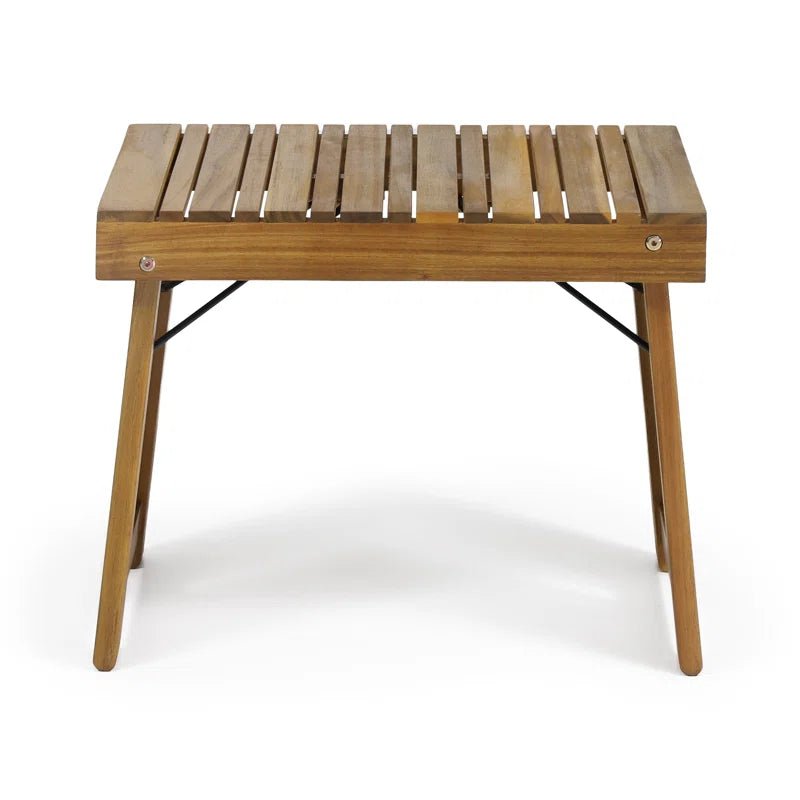 Morell Acacia Chaise Lounge - From Where - 