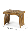 Morell Acacia Chaise Lounge - From Where - 