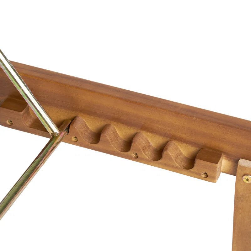 Morell Acacia Chaise Lounge - From Where - 
