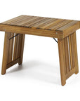 Morell Acacia Chaise Lounge - From Where - 