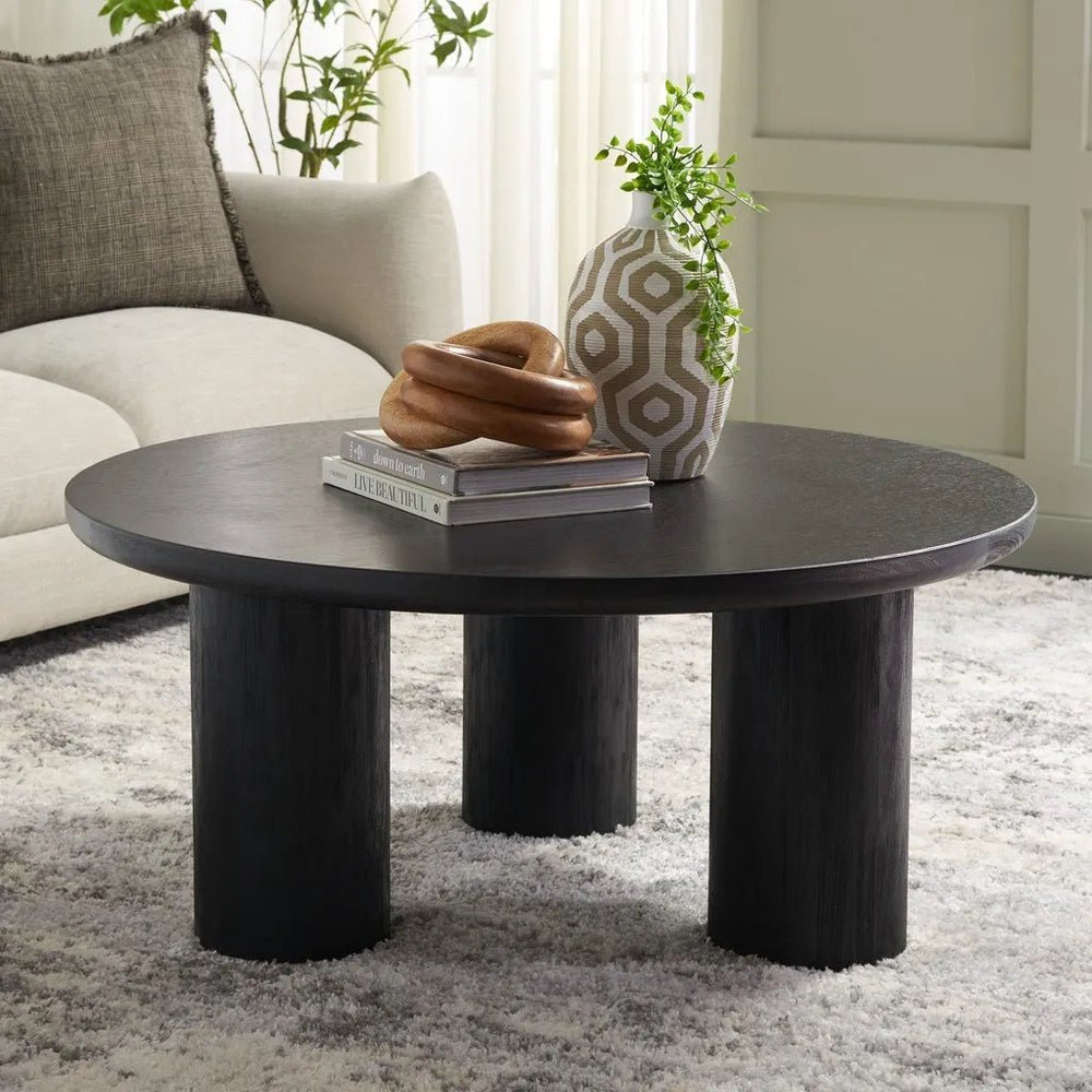 Mork 3 Leg Round Coffee Table - From Where Finds - 
