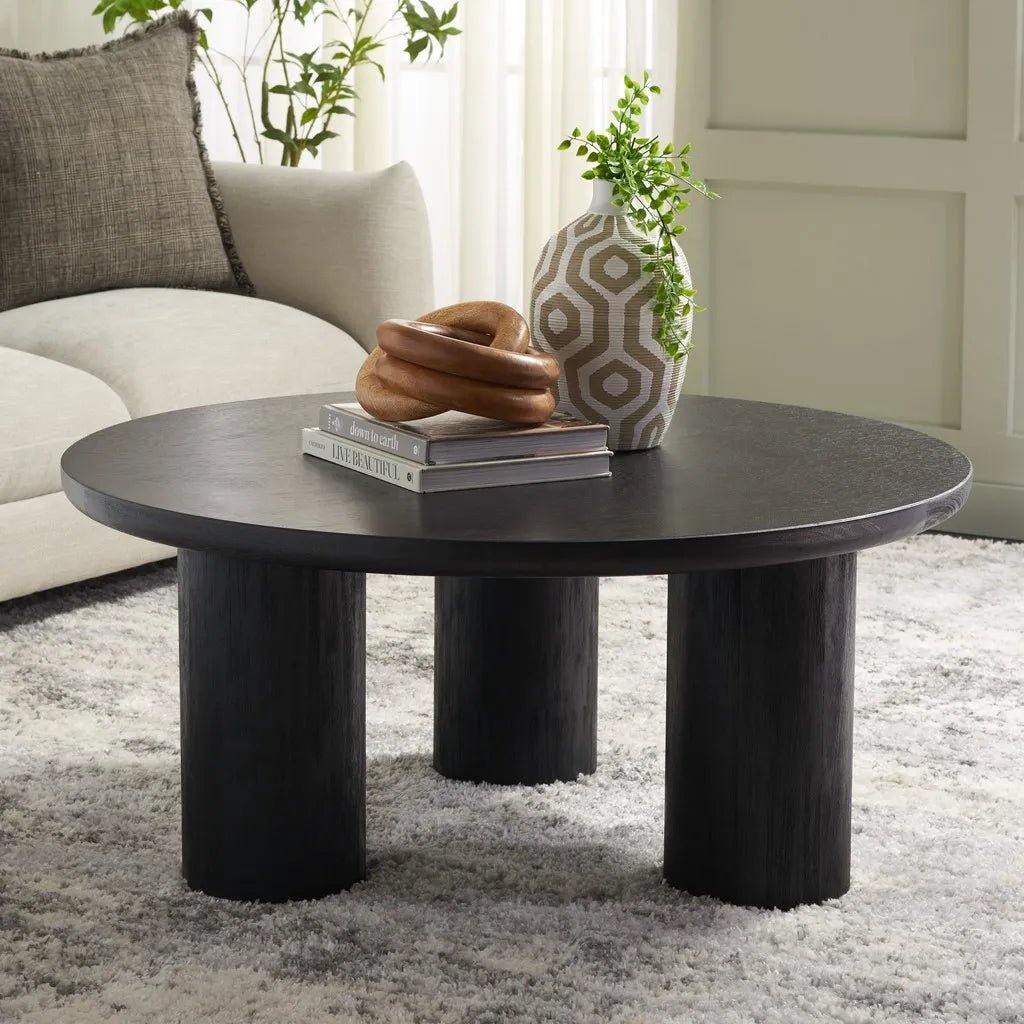 Mork 3 Leg Round Coffee Table - From Where Finds - 