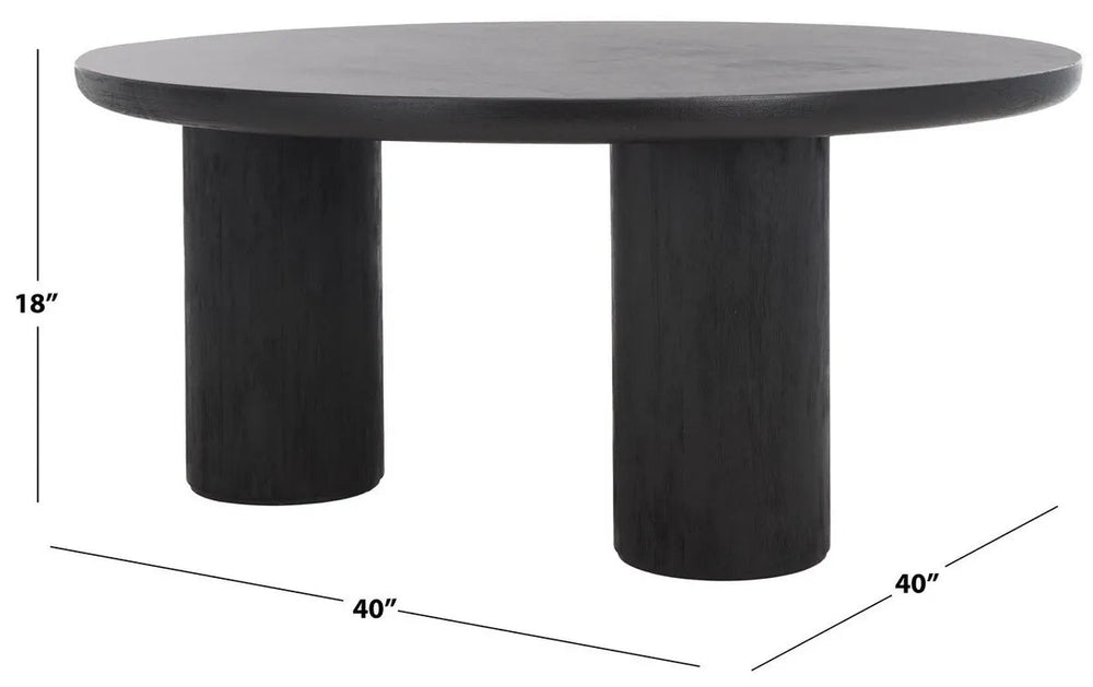 Mork 3 Leg Round Coffee Table - From Where Finds - 