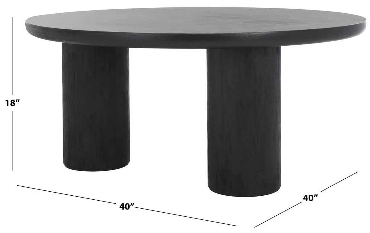 Mork 3 Leg Round Coffee Table - From Where Finds - 