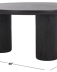 Mork 3 Leg Round Coffee Table - From Where Finds - 