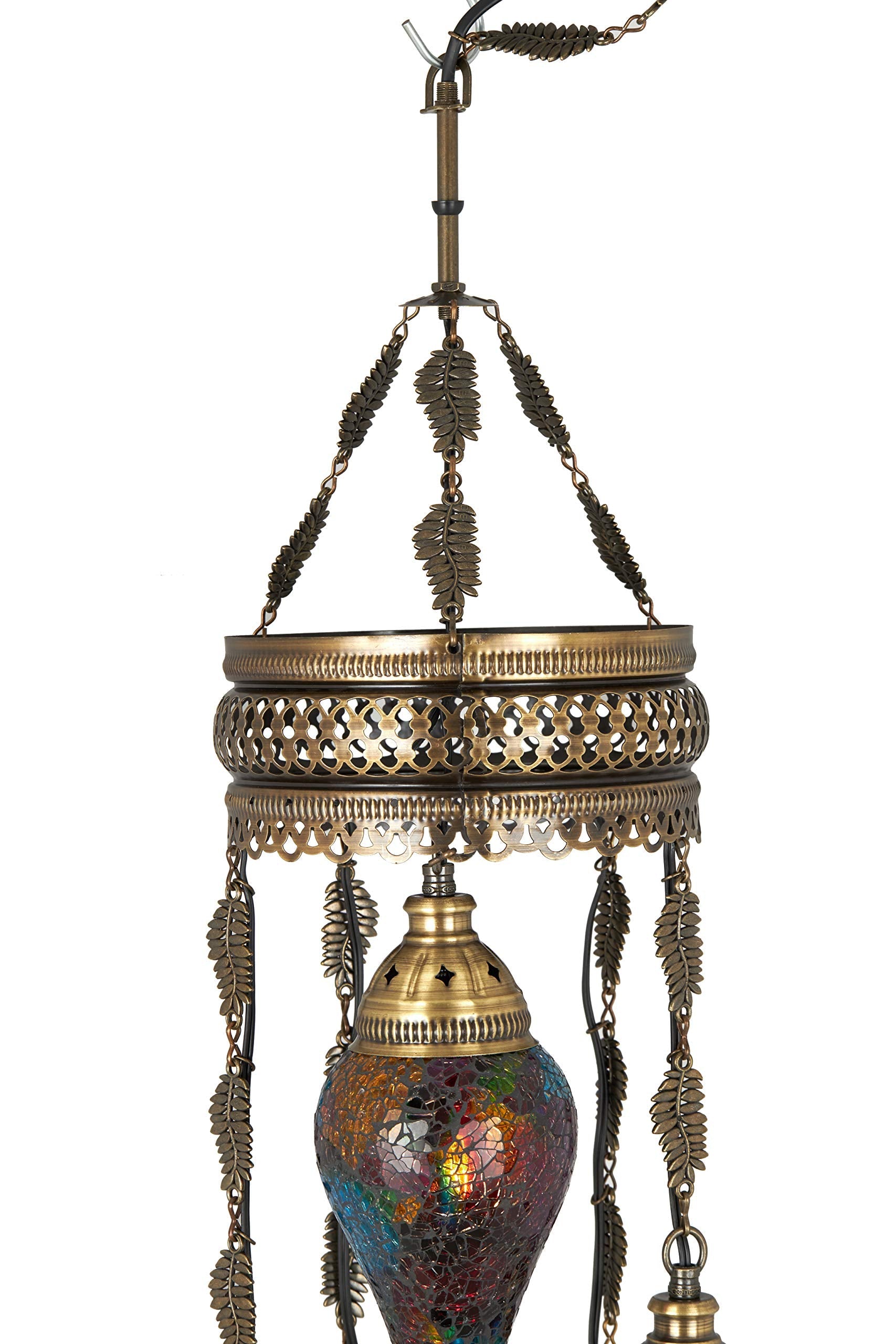 Moroccan Mosaic Pendant Lamp - From Where - 