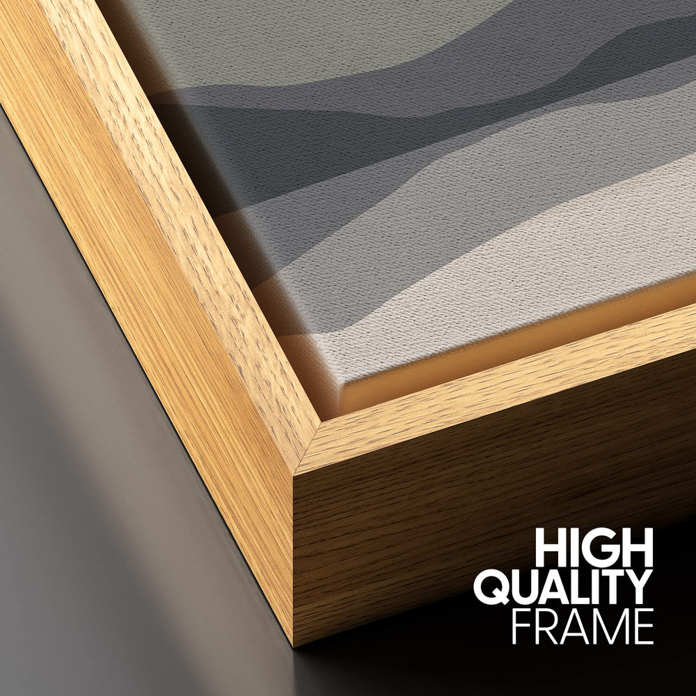 Mountain Lake Reflection Canvas Print - From Where - 