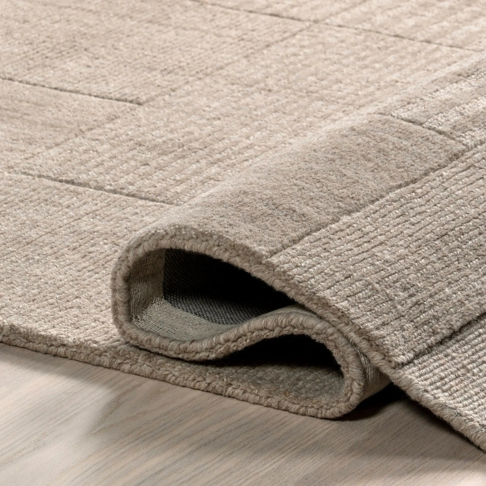 Mozai Fringed Wool - Blend Rug - From Where Finds - 