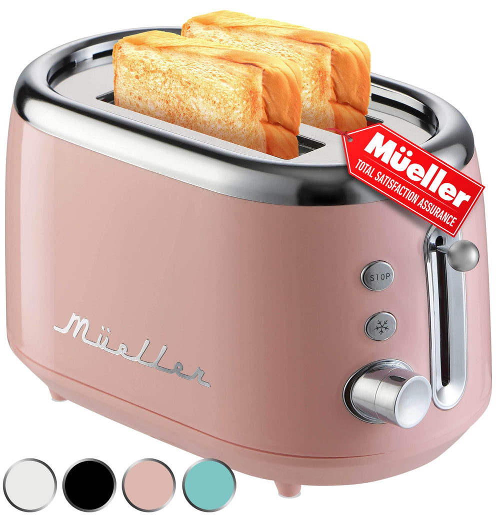 MÜELLERHOME 2 - Slice Pink Retro Toaster - From Where - 