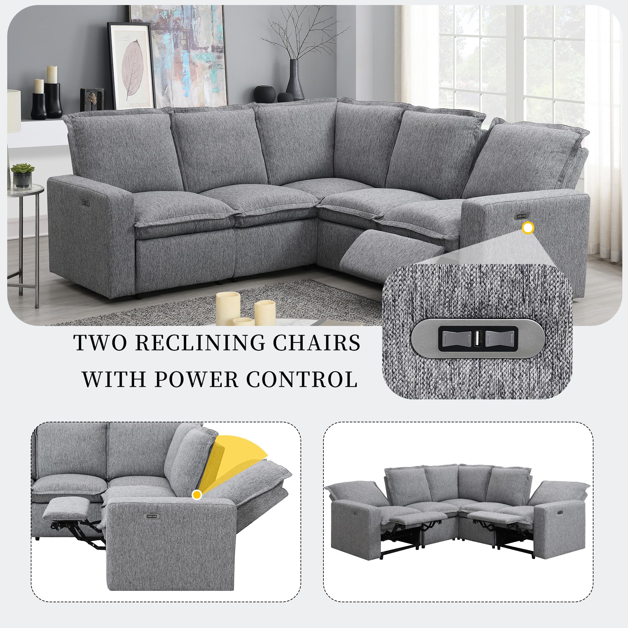 Multi - Functional Power Recliner Chair - From Where Finds - 