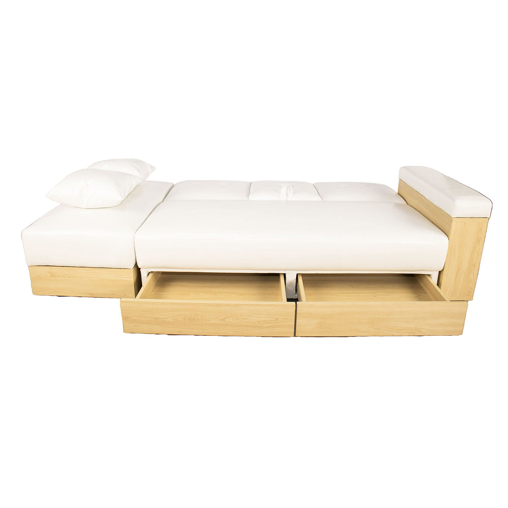 Multifunctional Sofa with Storage Box - From Where - 
